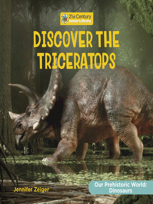 cover image of Discover the Triceratops